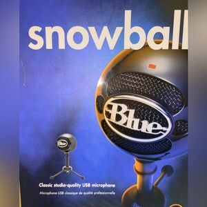 Blue Snowball USB Studio Microphone